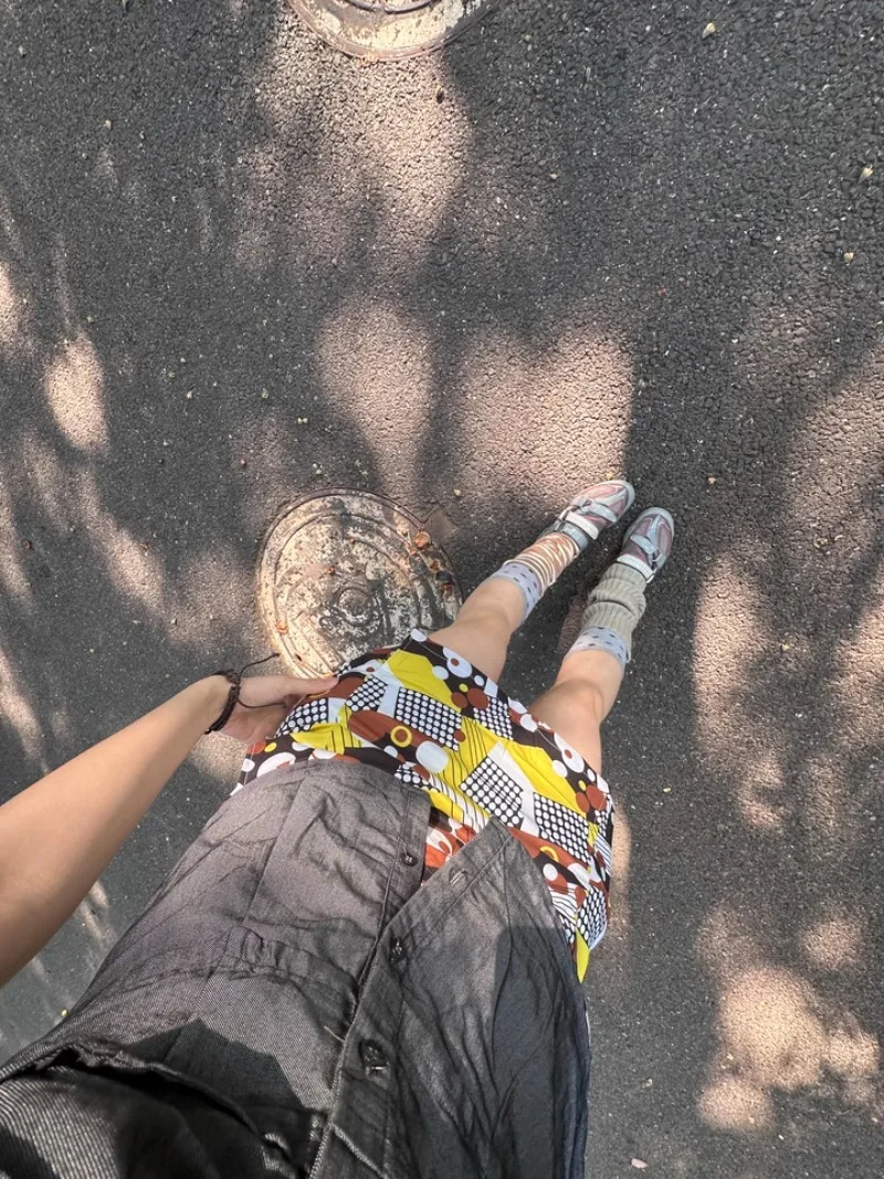 2025 New Japanese Summer Pop Style Printing A-Line Short Fashion Versatile Skirt For Women