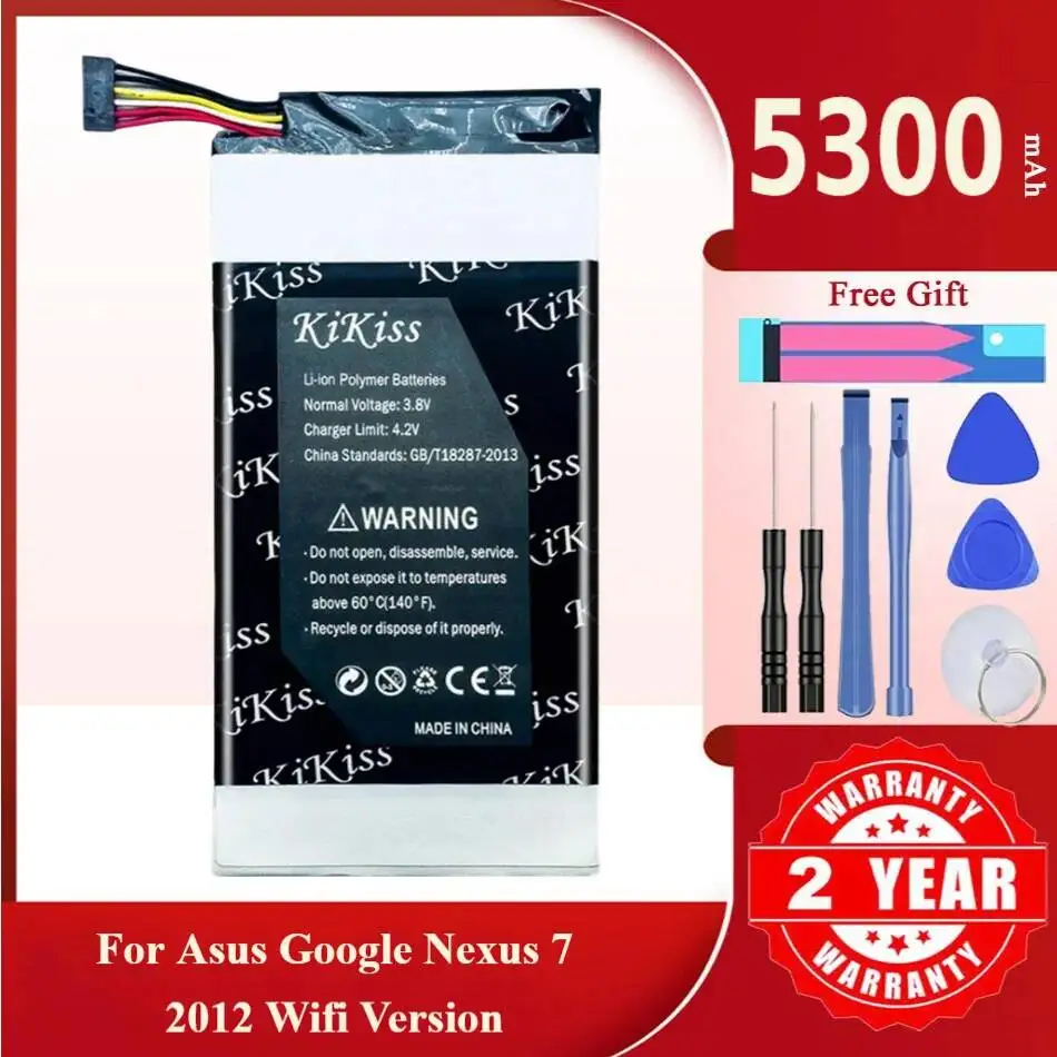 

Аккумулятор для Asus Google Nexus 7 2012 Wifi 7 ii 2 2nd Gen 2013 ME571 ME57K ME57KL 7 2012 3G Version C11-ME370T C11P1303