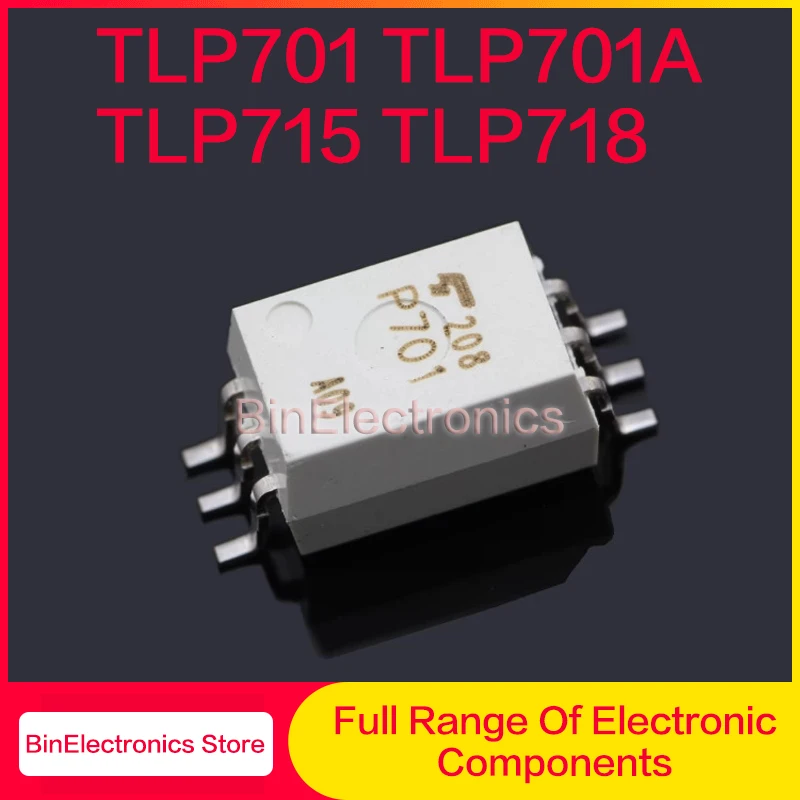 10Pcs/Lot P701 TLP701 TLP701A TLP715 P715 TLP715F TLP718 SOP-6 Photocoupler Chip New Original