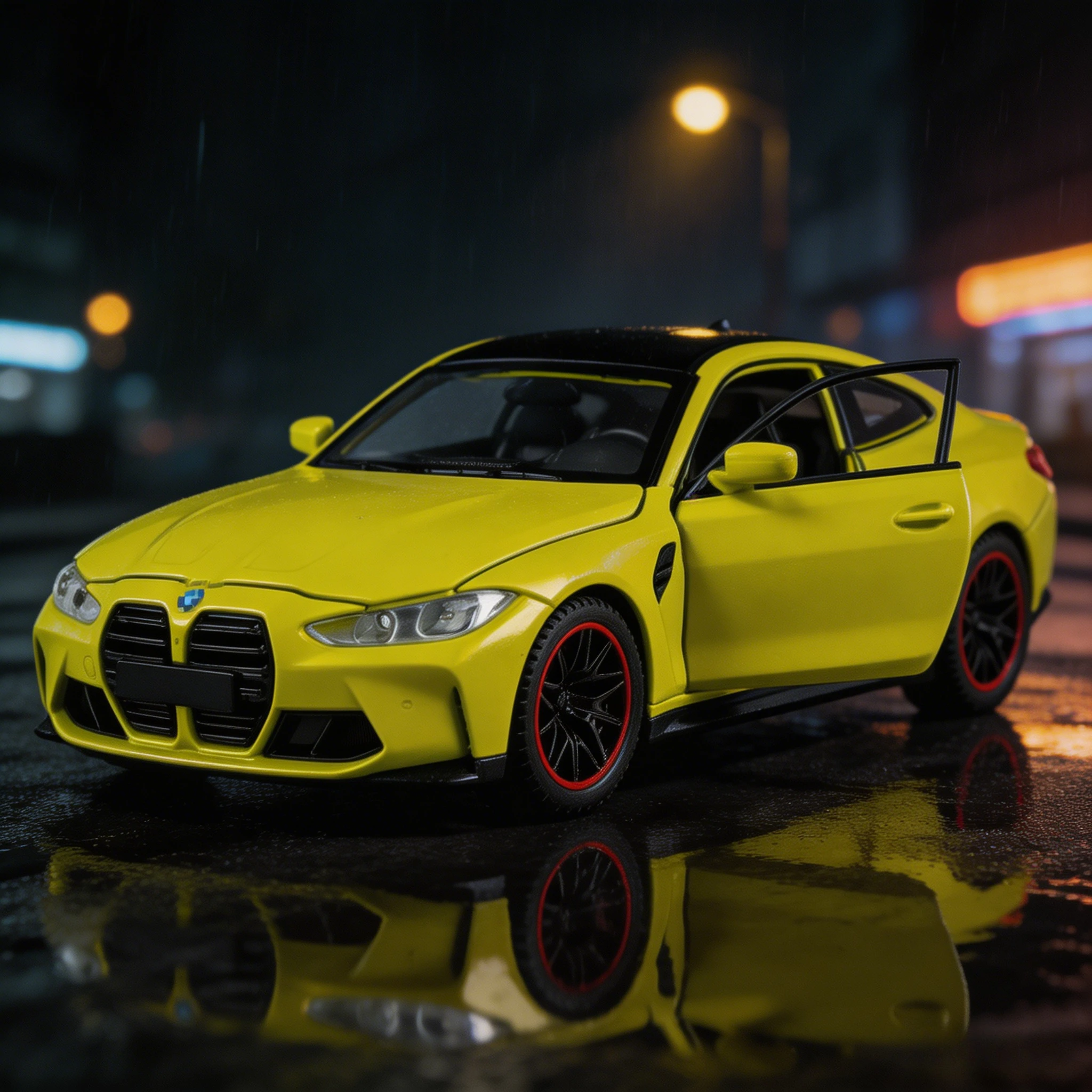 

1:32 BMW M4 Coupe Sports Car Alloy Metal Diecast Model Car Home Trendy Toys Ornaments For Children Holiday Gifts With Friend Boy