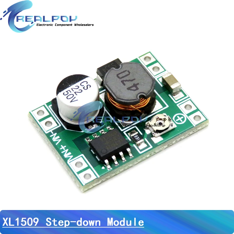 XL1509 Ultra-small Size DC-DC Step Down Power Supply Module 2A Adjustable for Arduino Diy Starter Kit compatible LM2596S XM1584