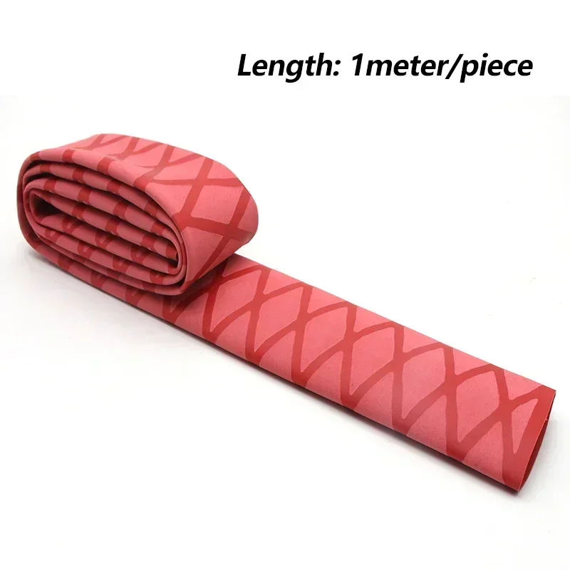 1 Meter Rode Diameter 15 Mm ~ 50 Mm Anti-Slip Hengel Buis Diy Handvat Cover Geïsoleerde waterdichte Racket Grip Krimpkous