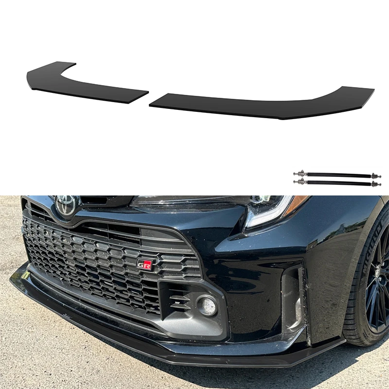 For Toyota Corolla GR 2023 2024 Year Front Splitter Bumper Lips Spoiler Diffuser Body Kit Accessories