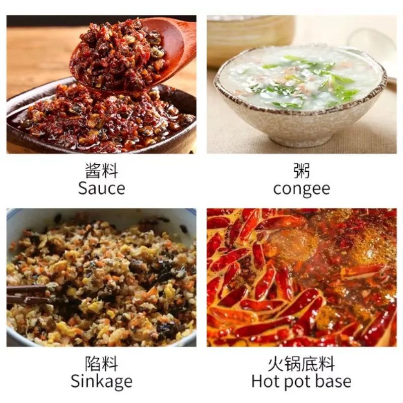 Hot Pot Sauce Soup Stir-frying Machine Soup Syrup Sauce Cooker With Mixer Gas Stirring Pot For Garlic Chili Sauce