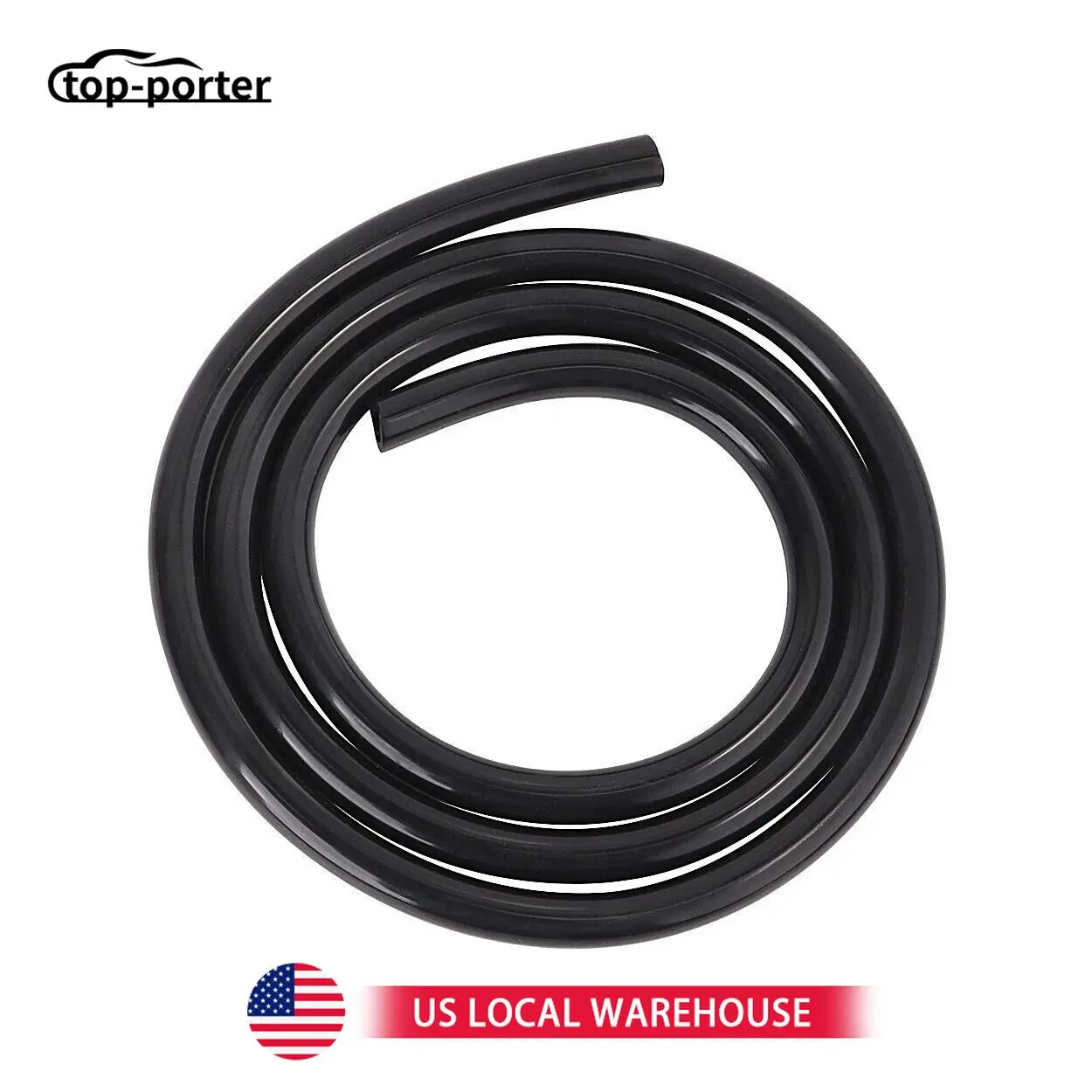 

Внутренний диаметр 10 футов: силиконовый вакуумный шланг 1/4 дюйма/6 мм, высокопроизводительный GJG-0003-6-9-BK