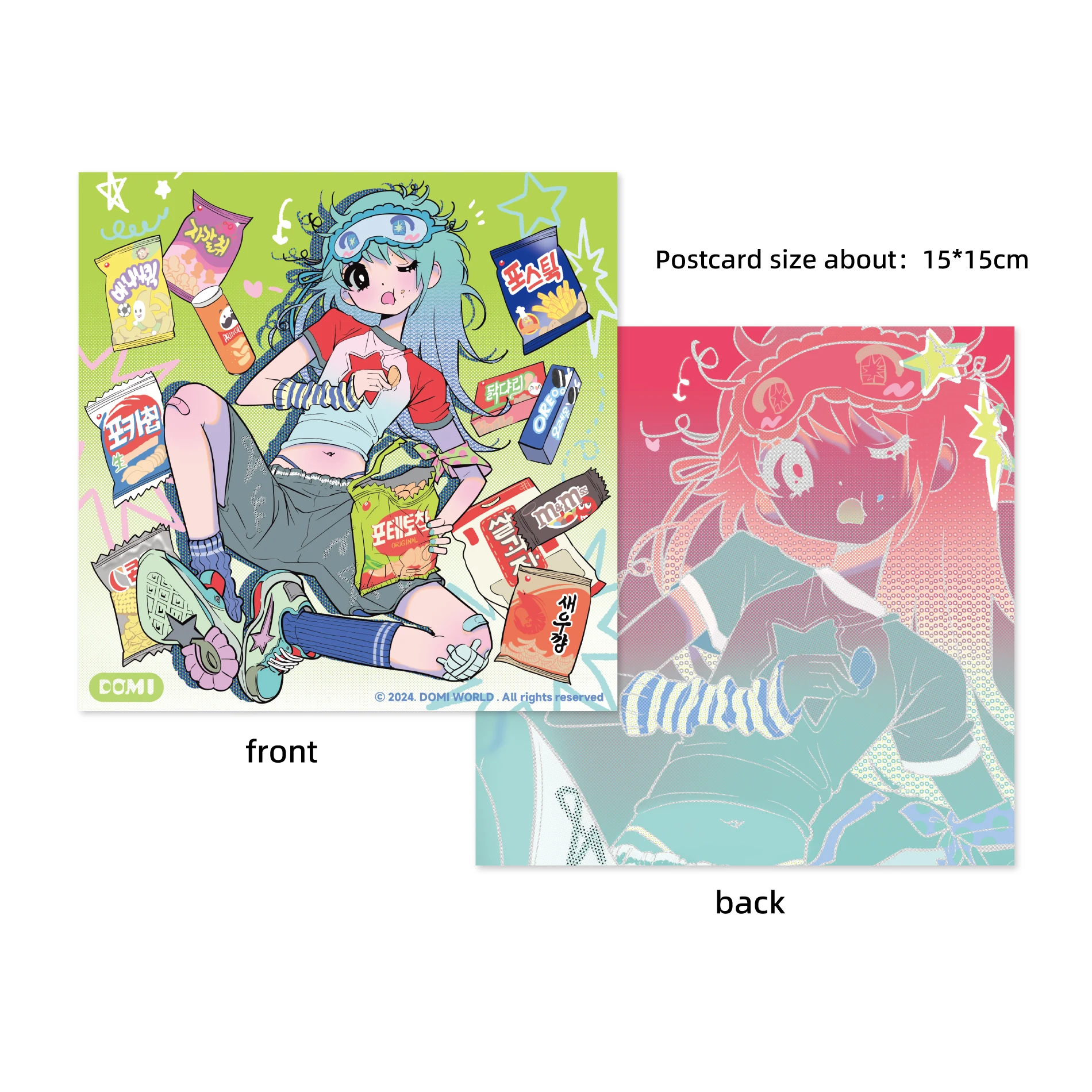 1/7 Pcs Domi Sticker Pack Korean Guka Characters Girls Hot Girl Stickers DIY Handbooks Decorative Materials High Beauty Stickers view 6
