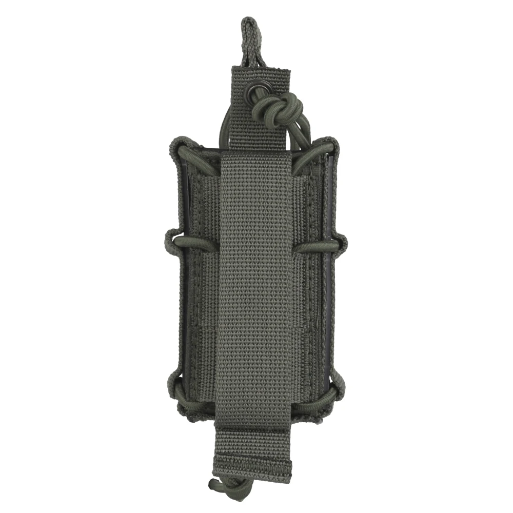 

MR Compact Pistol Magazine Pouch | MOLLE Compatible Low Profile Design | For Hunting Equipment Accessories
