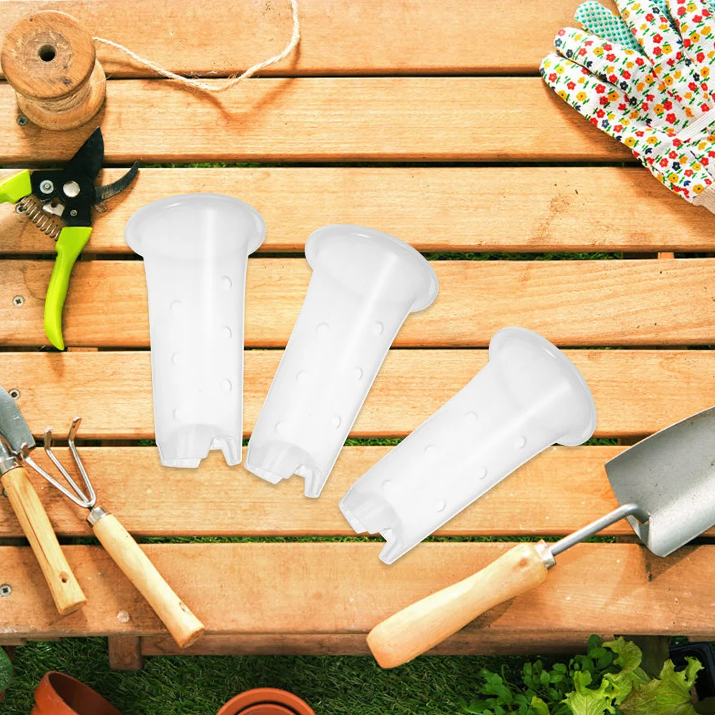 

4 Sets Breathable Flowerpot Combination Plant Large Pots Indoor Plastic Orchid Flowerpots