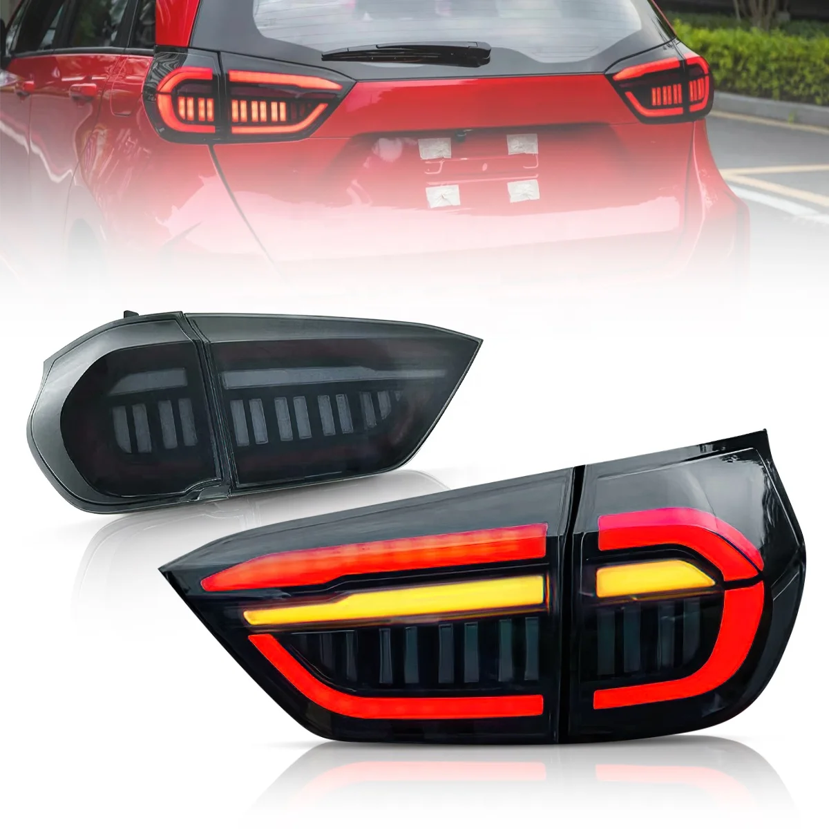 

Factory led rear light for Jazz fit with the starting sequence parking light 2020 2021 for honda fit taillight