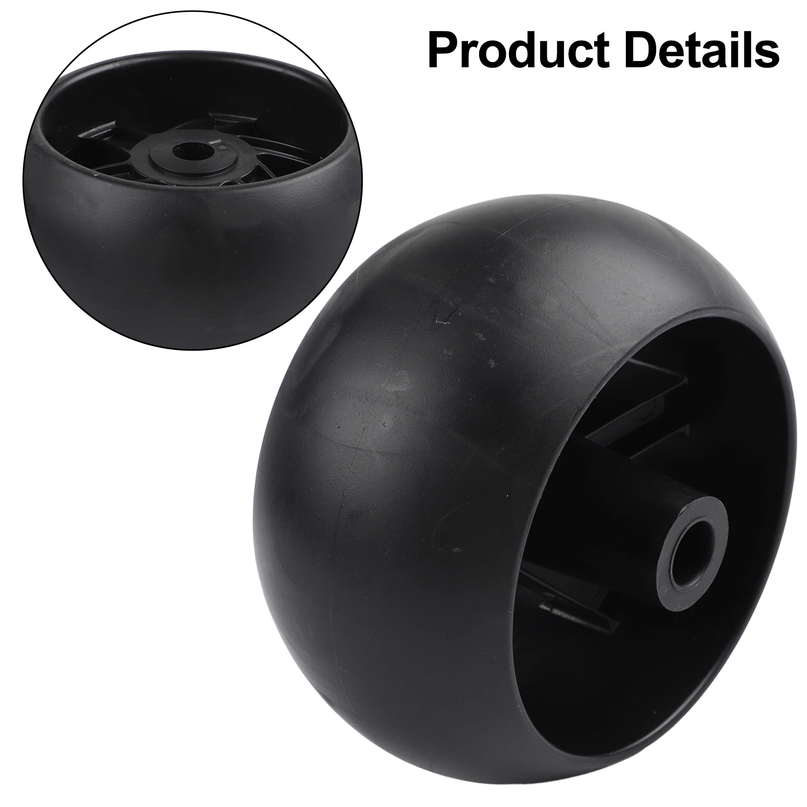 Garden Mower Wheels 4 Inch Lawn Mower Lawn Maintenance Broad Brand Compatibility Easy Installation Replacement