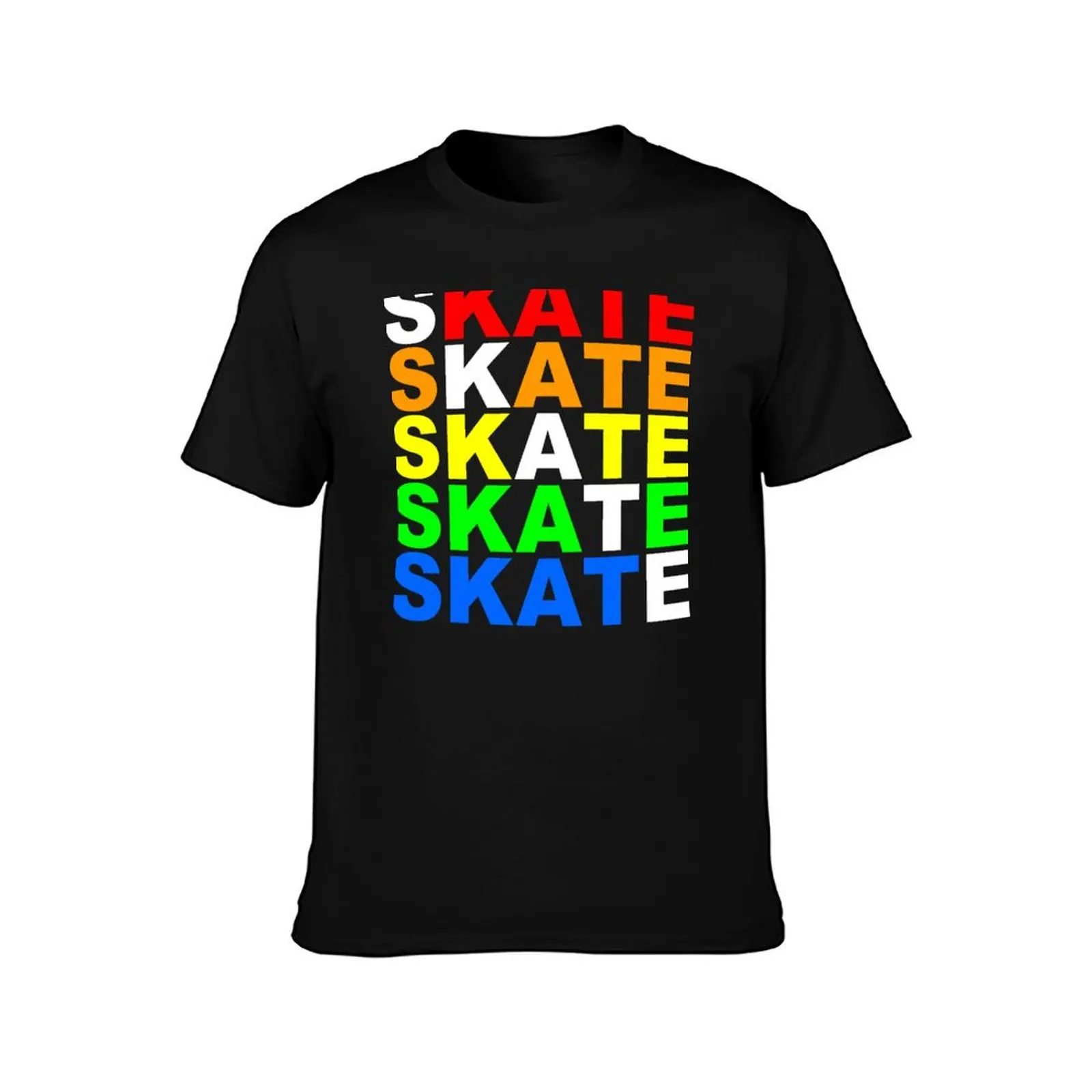 skate stacks T-Shirt Simple Trendy Casual T-Shirt