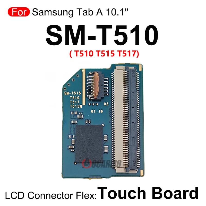 LCD Screen Flex Cable Connection Touch Small Board Replacement Parts For Samsung Galaxy Tab A 10.1\