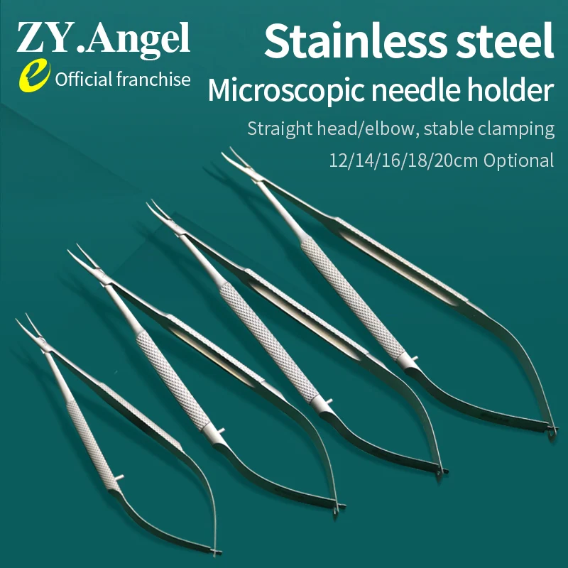 Micro needle holding forceps Stainless steel of the same type of cosmetic surgical instruments for hospitals