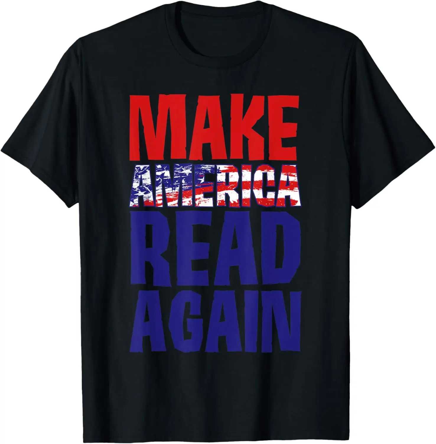 

Make America read again motivational patriotic design T-Shirt