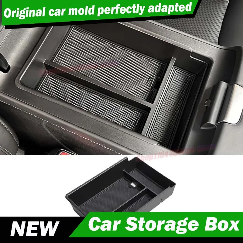Car Interior Accessories Cup Holder Armrest Storage Box Stowing Tidying Fit For Xpeng G6 2023-2025 Auto Interior Accessories