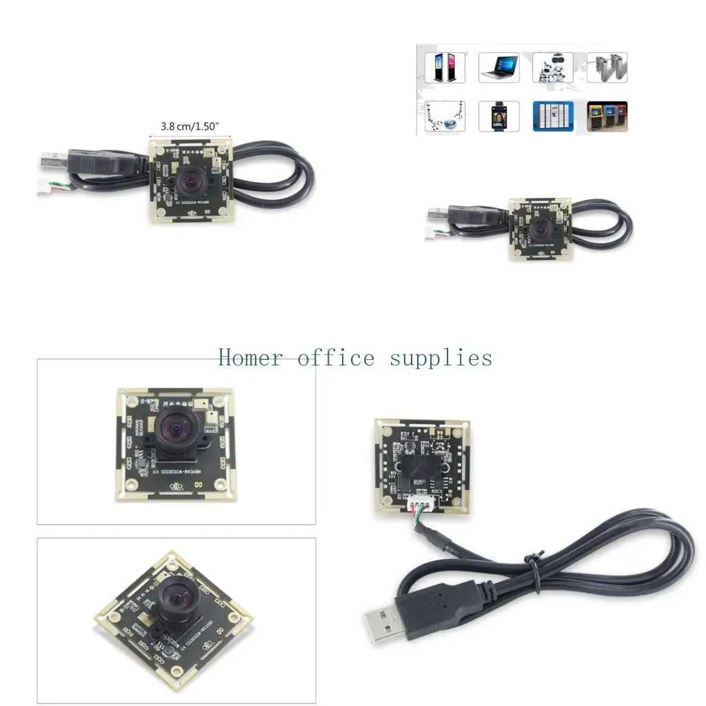 K43B 120fps Mono Global Shutter USB Camera, 1MP OV9281 UVC Webcam Module for Computer, Laptop