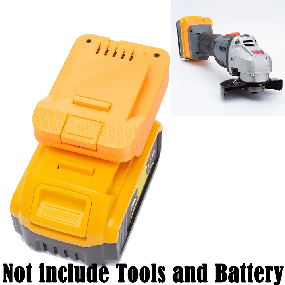 Adaptador para Bateria de Lítio Dewalt 18v Converter para Aldi Ferrex Acessórios para Ferramentas Elétricas 20v Ferramentas Não Incluídas e Bateria