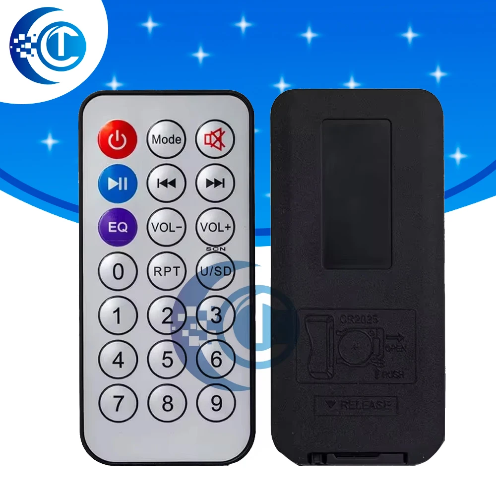 IR Receiver  Bluetooth audio receiver remote MP3 remote infrared remote 21-key remote Control English version
