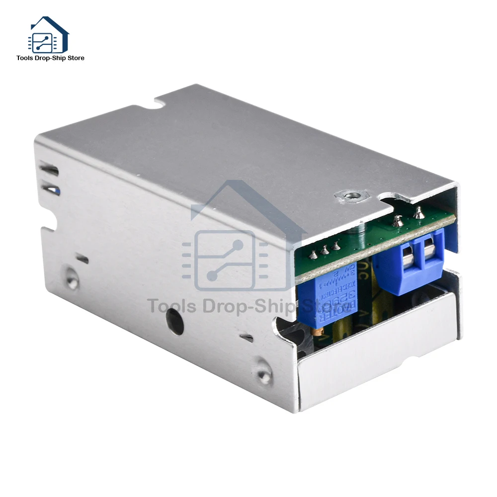 DC8-55V ke DC1-36V 5V 12V 24V konverter Step Down dapat disesuaikan papan Buck 200W 15A modul daya regulasi voltase daya tinggi