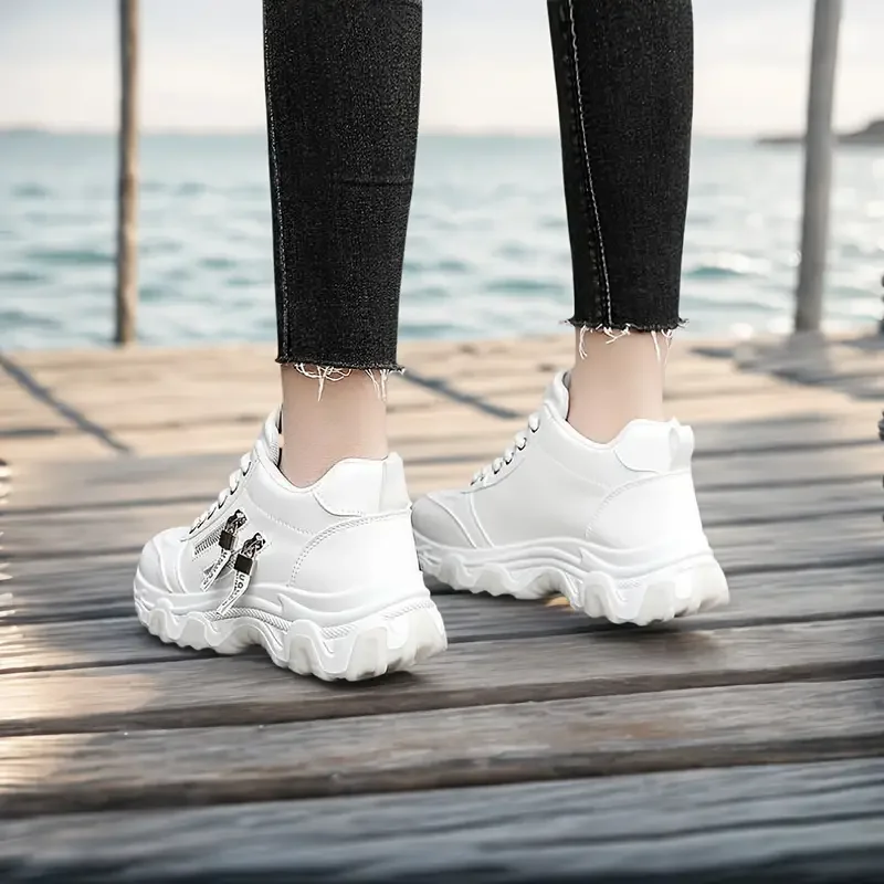 Women's Fashionable All-Match Leisure Sports Shoes New Stylish Comfortable Footwear for Active Living
