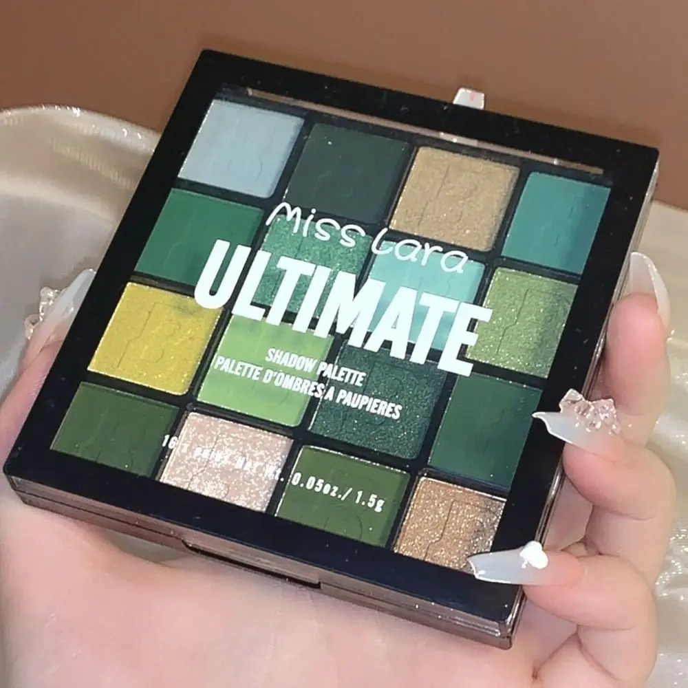 Colorete brillante de larga duración, herramienta cosmética, pigmentos de ojos, mate, placa de ojos nacarada, paleta de sombras de ojos