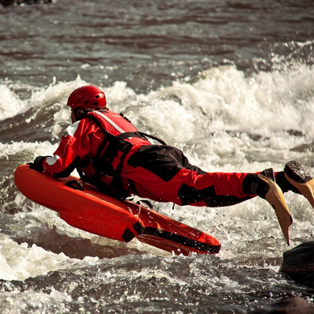 Water Sports Helmet for Kayaking Kitesurf Wkaeboard Windsurf and Dinghy - Red -