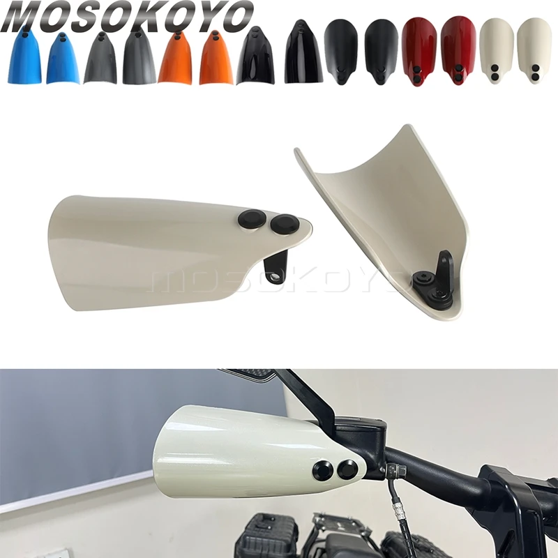 

Motorcycle Handlebar Protection Hand Guard Shield For Harley Touring Road King FLHR Classic FLHRC FLHRSE Handguards Protector