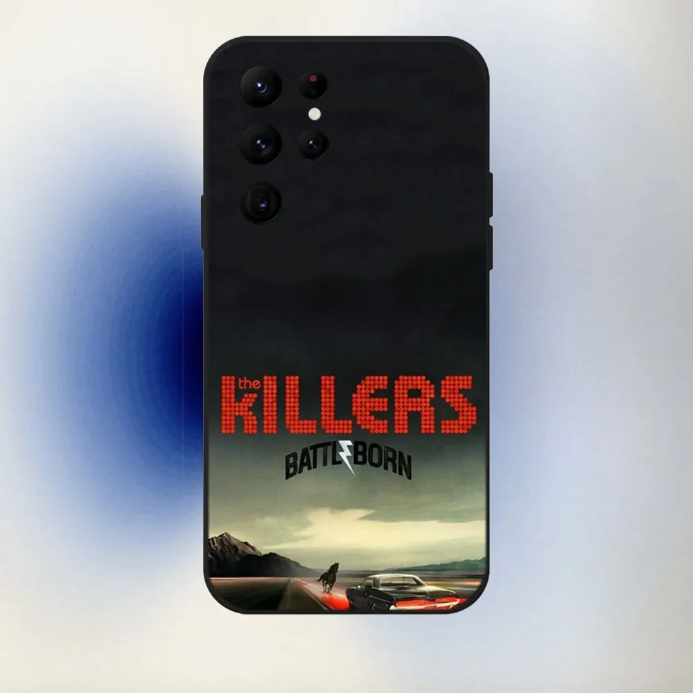 Band The Killers  Phone Case For Samsung S24,23,22,30,21,10,9,Ultra,Plus,Lite,FE,5G Black Soft Case