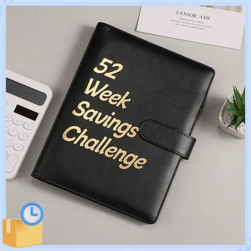 Populaire 52-weekse geldbesparende uitdagingsbinder met geldenveloppen om te besparen, A5 budgetbinder spaaruitdagingenboek roze hoog