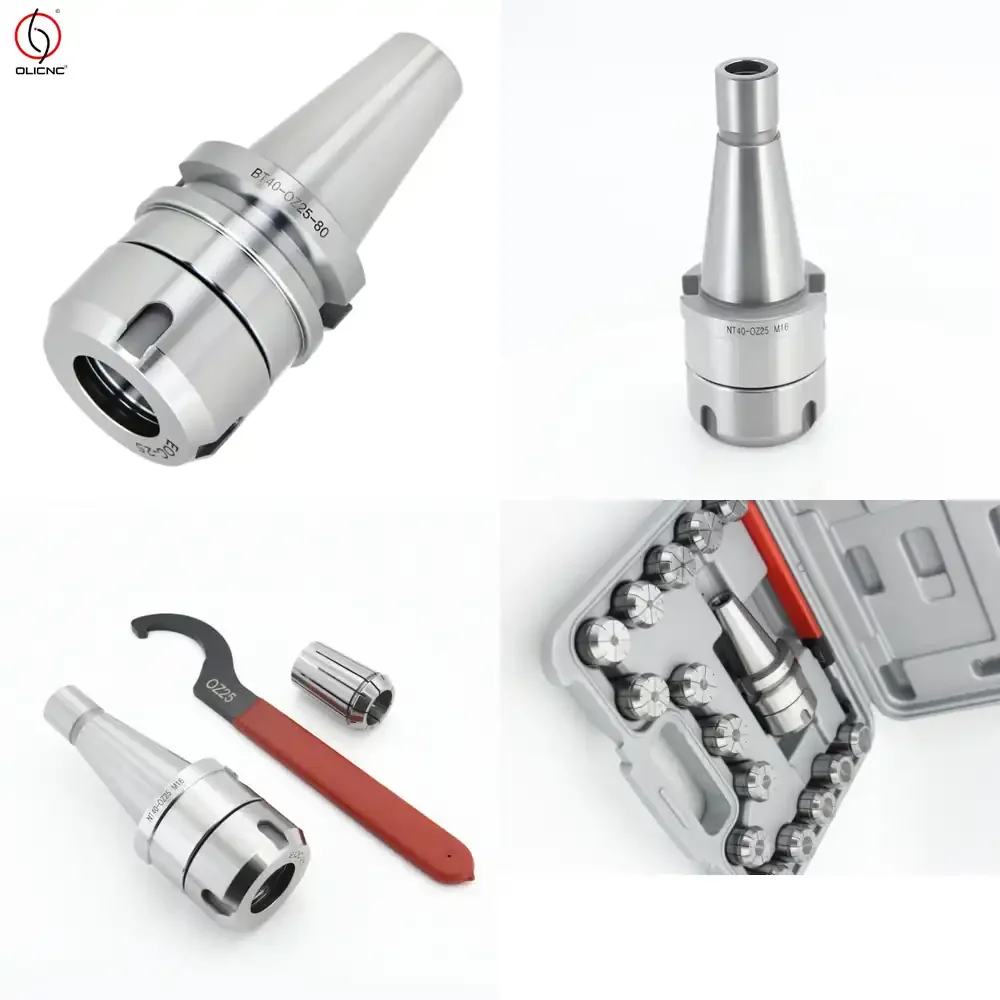 

BT40 OZ Collet Tool Holders BT40 OZ25 Tool Holders OZ25 Collets Chuck BT30 BT40 BT50 OZ25 OZ32 Collets Chuck for CNC