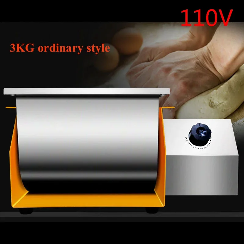 Electric Stainless Steel Commercial Stand Mixer, Dough Cream Egg Whisk Food Processor Blender for Kitchen