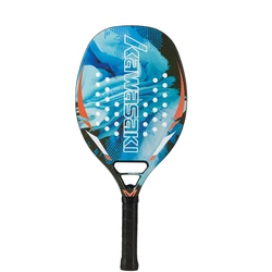 Kawasaki 12K Bãi Biển Tennis Sợi Carbon Mềm Mặt Bóng Mái Chèo Vợt Với Bỏ Túi H6