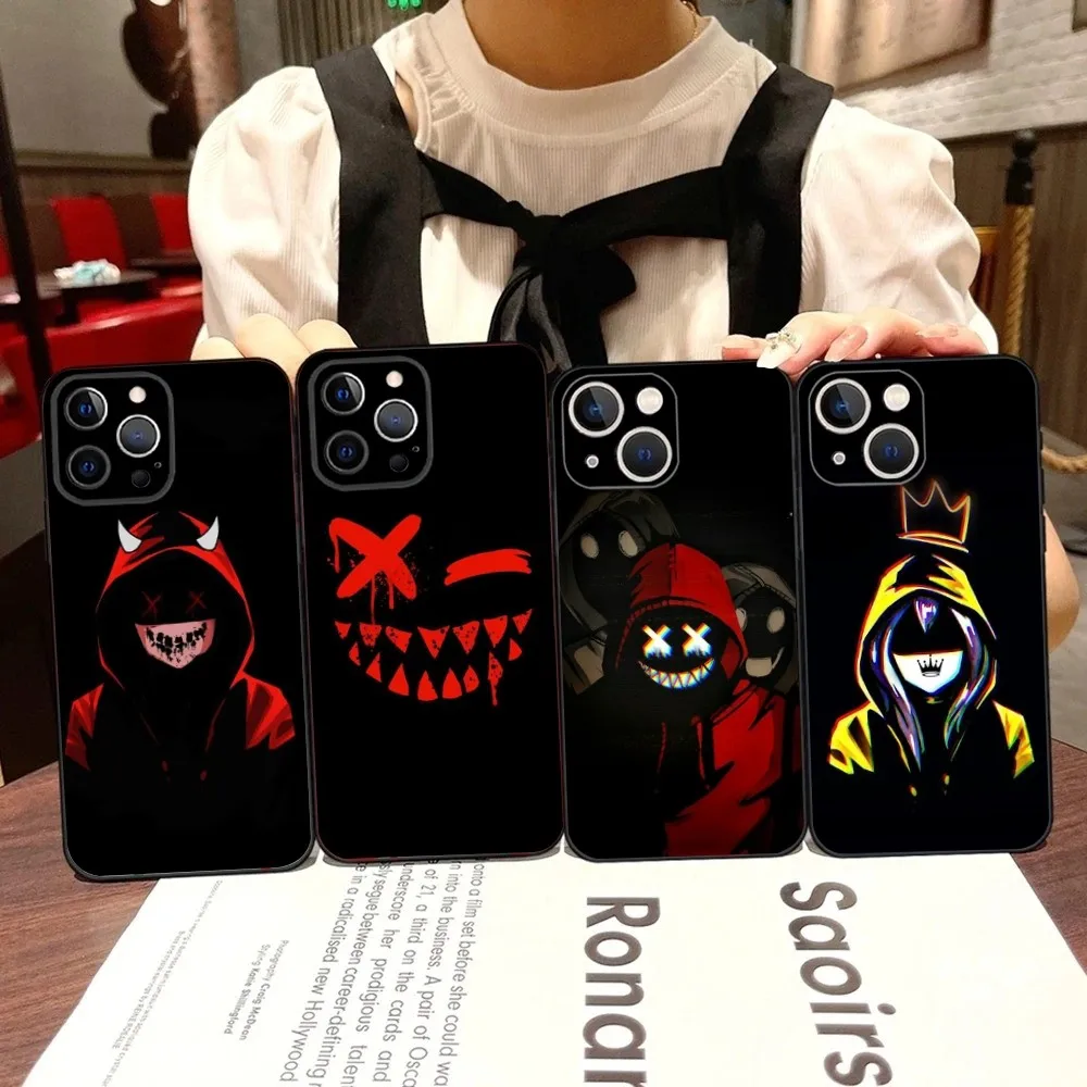 

Devil Bad Boy Phone Case For iPhone 16,15,14,13,12,11,Pro,X,XS,Max,XR,Plus,Mini Black Soft Silicone Case
