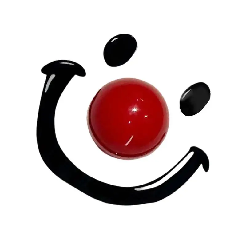 1PC Smile Face Ball Toilet Lid Lifter Clown Toilet Lid Lifter Handheld Toilet Seat Cover Opener For Bathroom Toilet Accessories