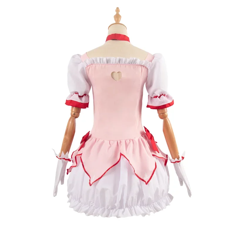 Costume de Cosplay de Dessin Animé Puella Magi Madcontoured Magica pour Fille, Tenue de Combat, Ensemble Complet, Perruque, Uniforme de ix