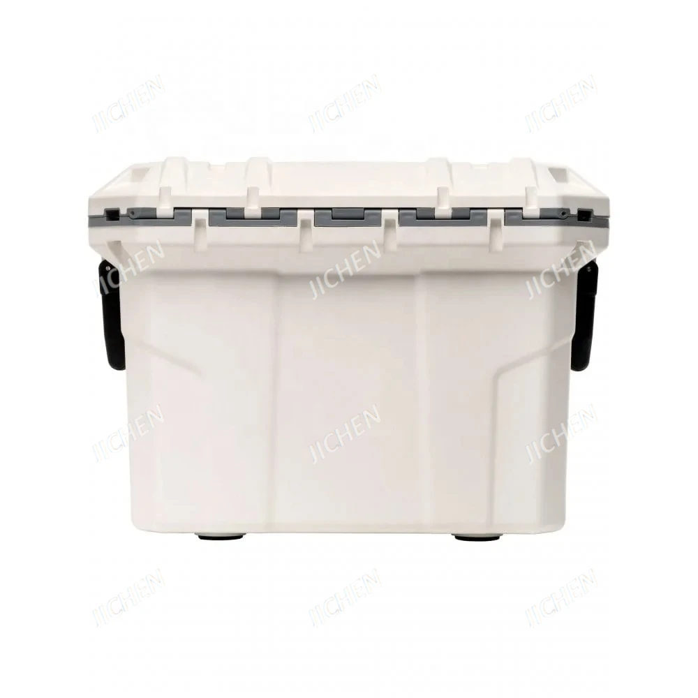 Coffre à glace refroidisseur de taille moyenne 30qt pour Camping en plein air, coffre à glace avec porte-gobelets
