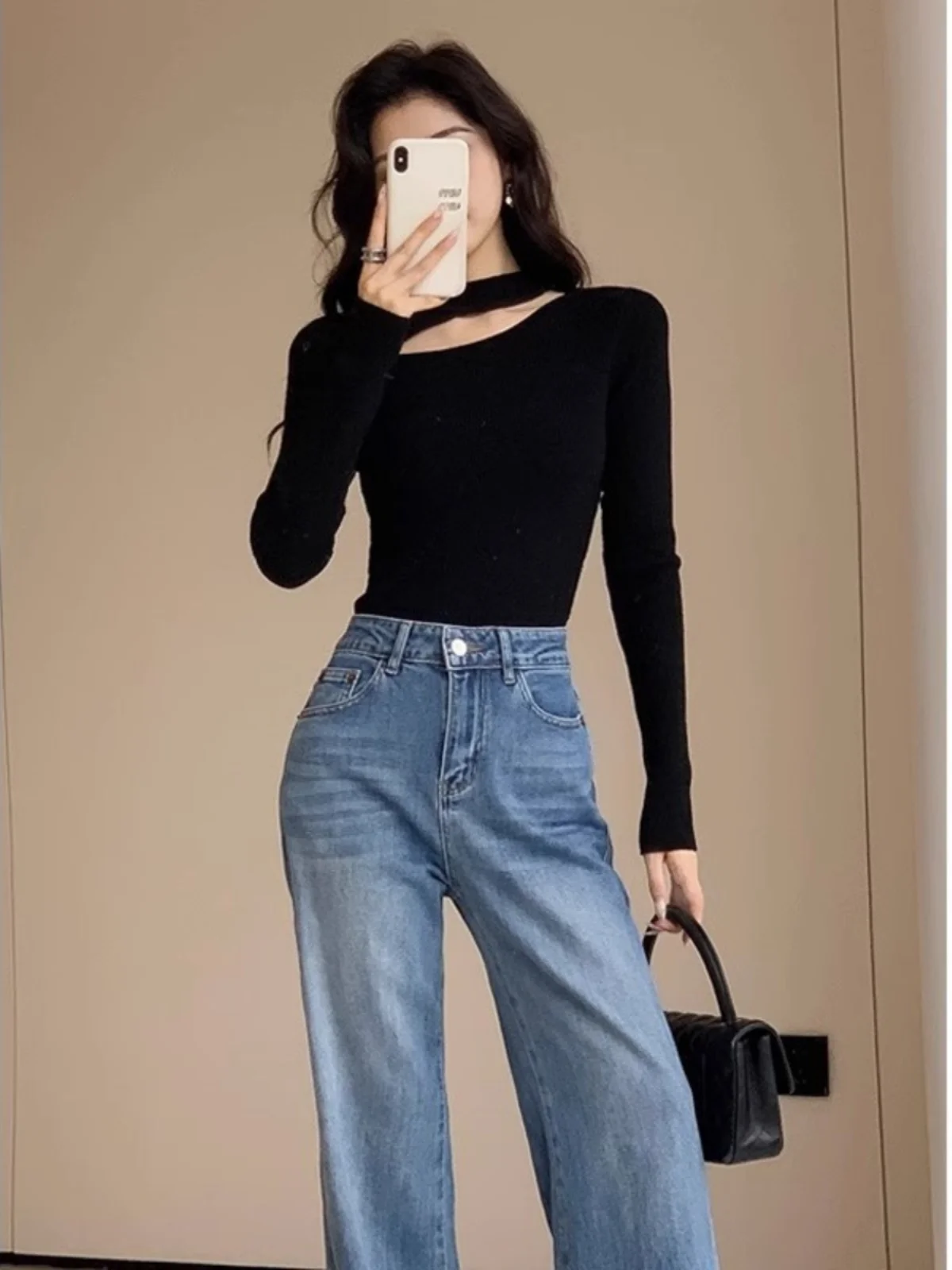 

Sweaters Jumpers Pullovers Women Emotion Game-Day Ready Knit High Femme Yoga Pilates Gothic Class Exercise Fitness Fall Fit