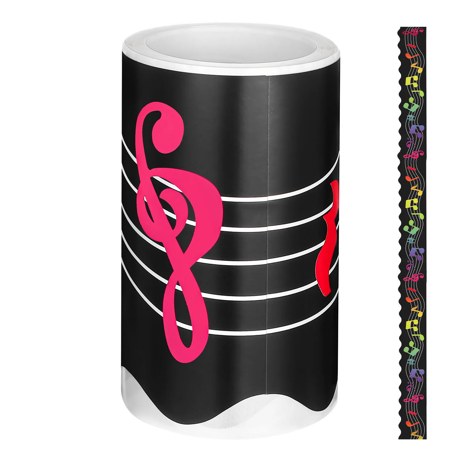 

1 Mark Border Sticker for Classroom DIY Classroom Bulletin Board Chalkboard Decorations Music Theme School Home Use