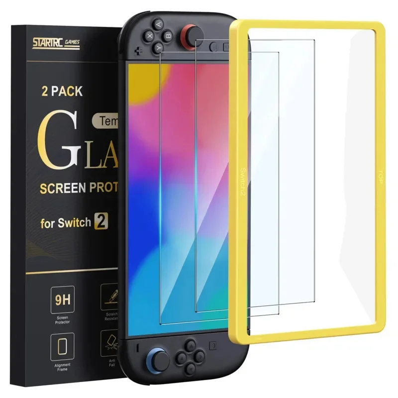 

SWITCH2 Tempered Film With Film Applicator NS2 High-definition Anti Scratch Tempered Glass Film SWITCH 2 Accessories