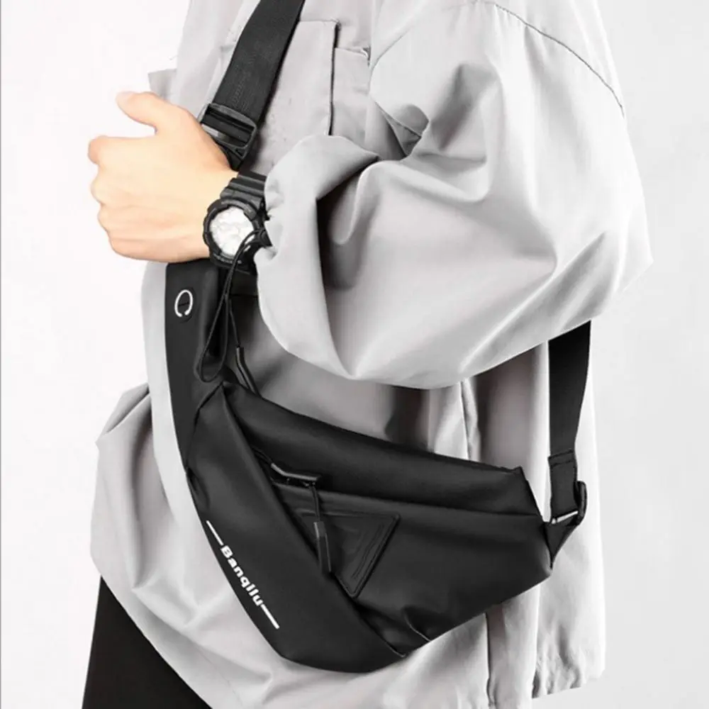 

Модная мужская сумка-слинг большой вместимости, легкая, противоугонная, удобная, водонепроницаемая, для путешествий.