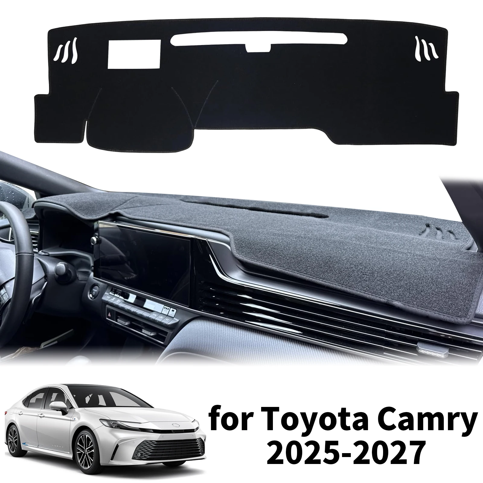 

fit for Toyota Camry 2025 2026 2027 XV80 Dashmat Dashboard Cover Pad Protective Carpet Car Accessories DashMat Sunshade