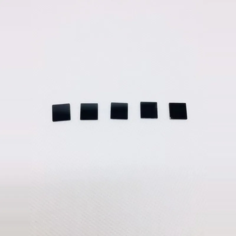 1PCS 2.7-100mm Lens HWB850 RG850 850nm Infrared Transmitting Filter Black Glass Visible Light Absorption Cut-off Lenses