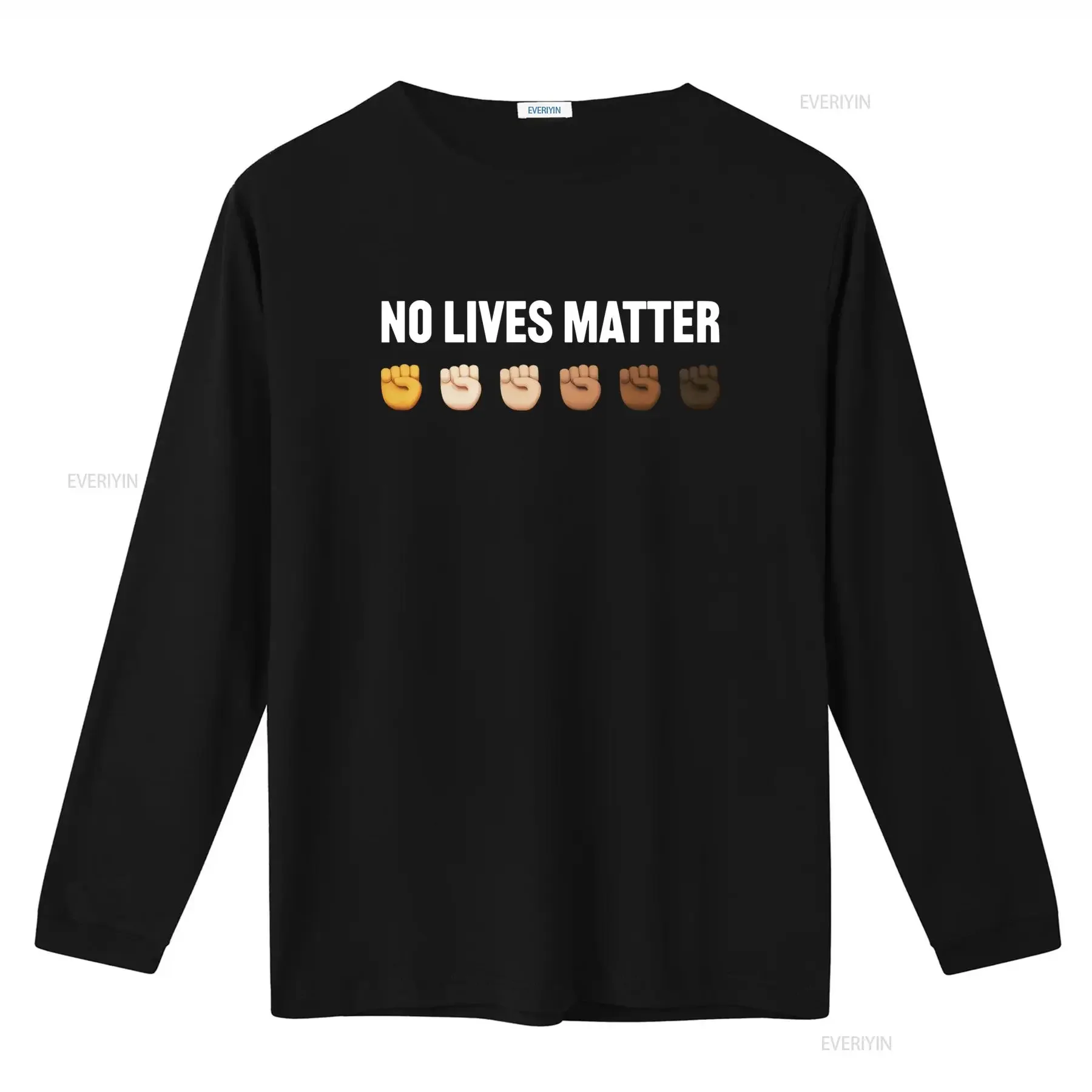 No Lives Matter Meme T Shirt Funny Offensive Black Design with Sarcastic Gen Z Humor Unique for Trendsetters vintage Washed