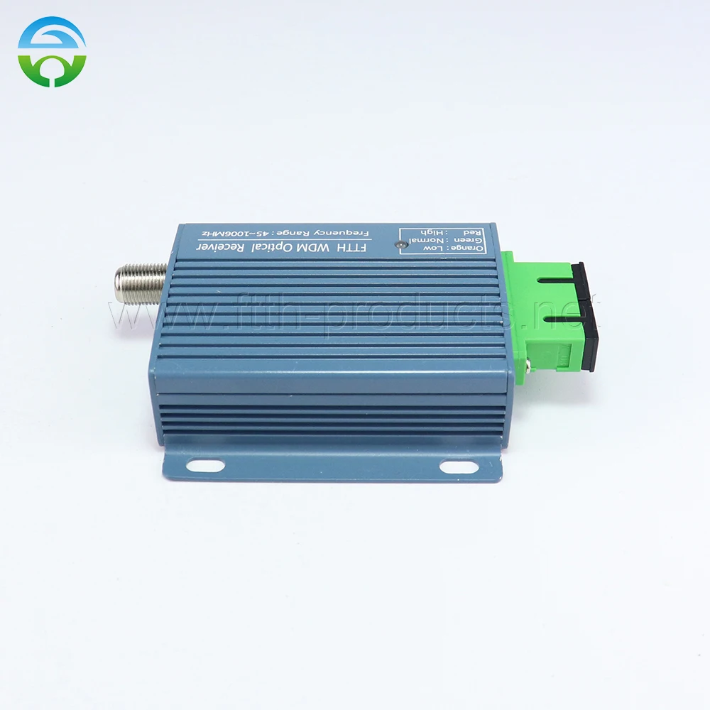 Optical Receiver with RF Port, CATV Node Active, 1550nm, FTTH, WDM, Triplexer Minimode