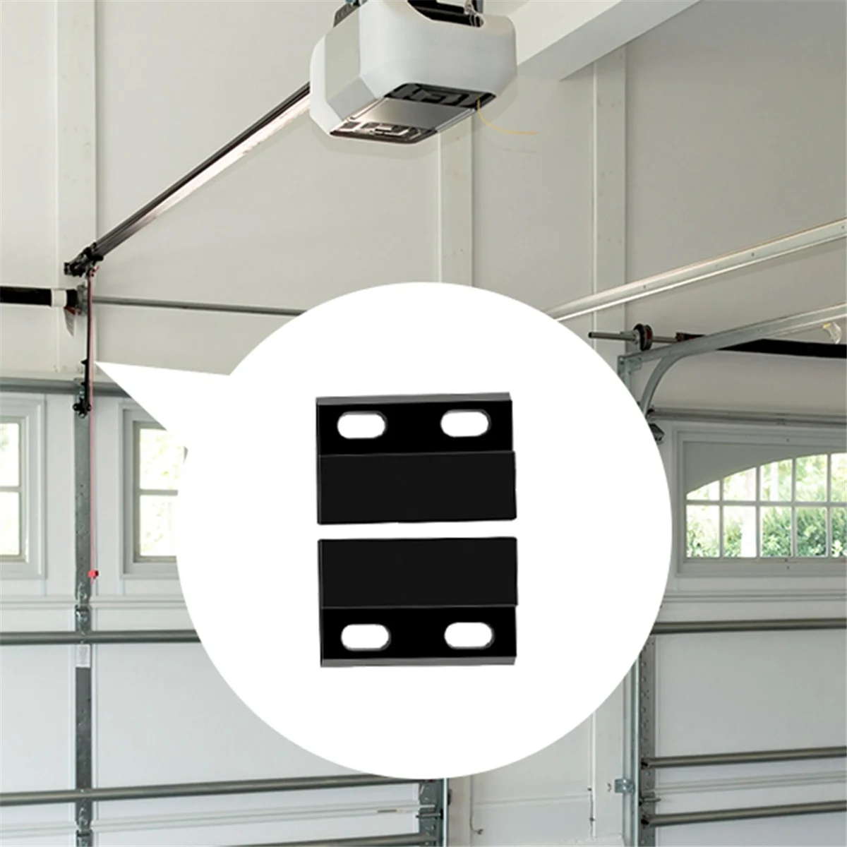 A57G-для HomeKit Wi-Fi переключатель открывания гаражных ворот умный контроллер ворот Smart Life пульт дистанционного управления через для Siri CarPlay EU PLUG