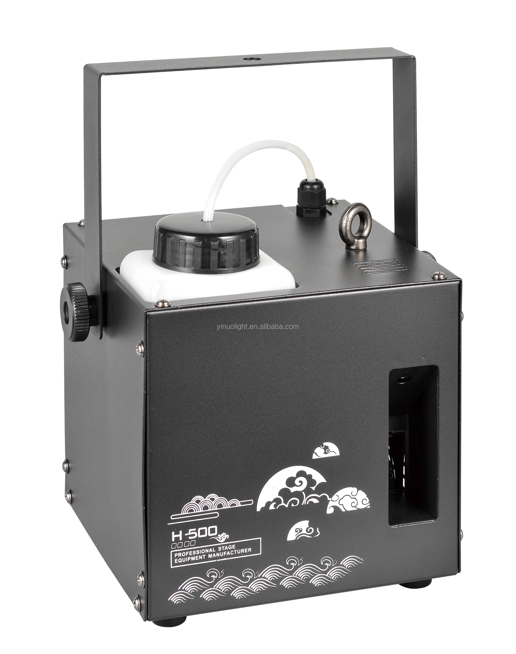 【Wholesale Price】 Mini Haze Machine YN-H500 1CH AC110/220V Remote Control &DMX512 Metal Material Strong Security For Party Weddi