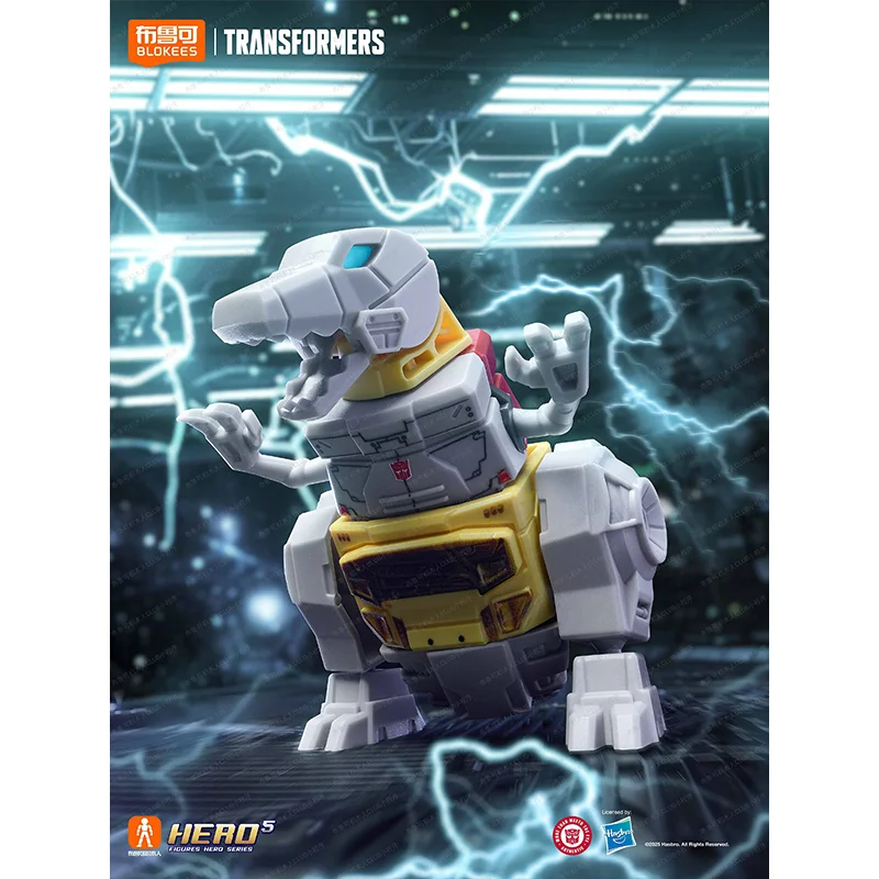 Original Blokees Transformers Defender Version Vol.4 Blind Box Toys Megatron Assembly Model Kit Mystery Box Action Figure Gifts