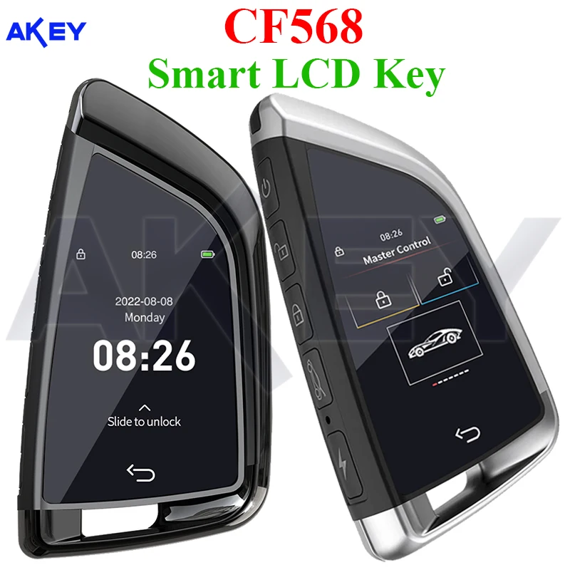 CF568 Universal LCD Screen Remote Car Key For BMW Benz Audi KIA Cadillac Jaguar Porsche Volvo VW Toyota Keyless Go Modified Key