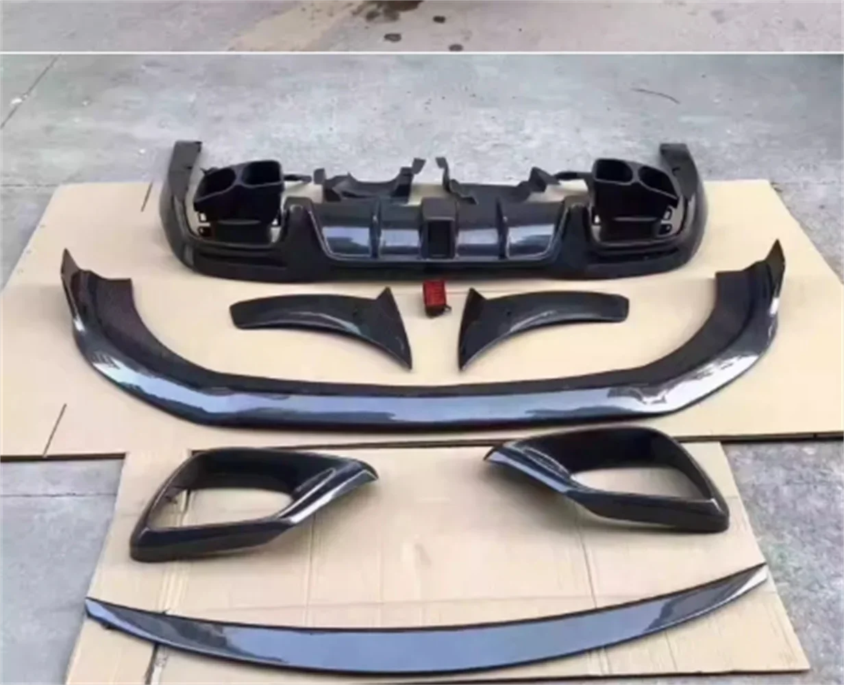 

Car surround front rear lip spoiler tuyere Body protection for Mercedes-Benz S class W222 S63 AMG