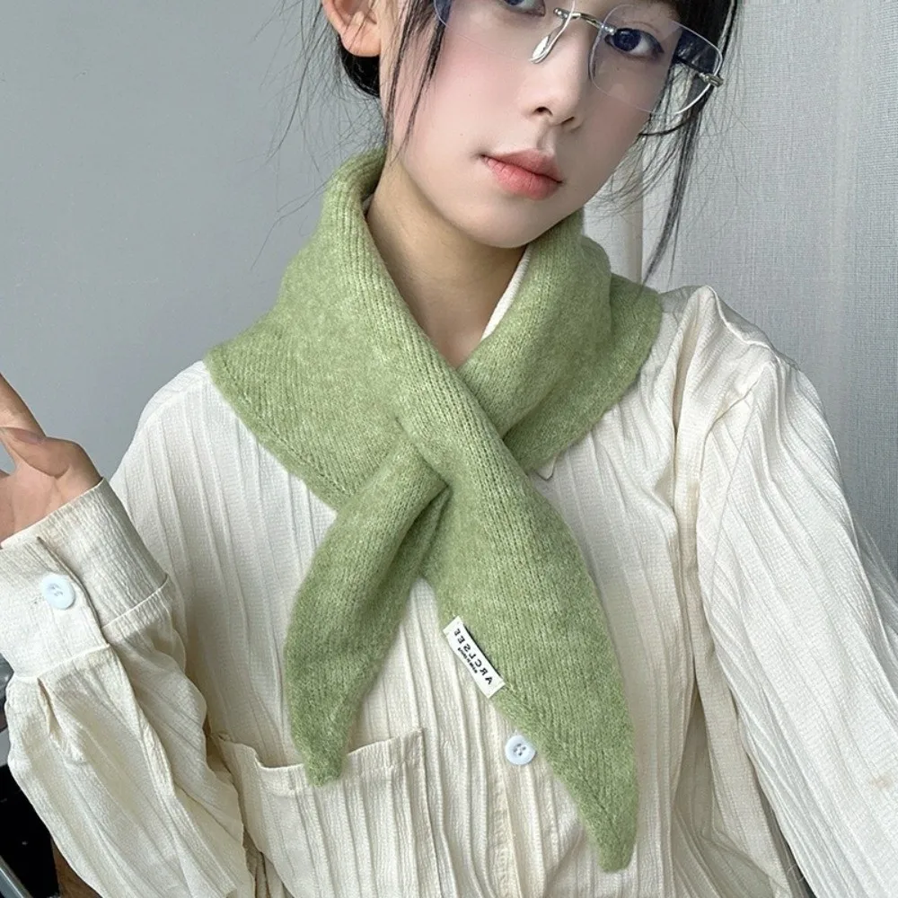 

Новый ветрозащитный теплый шарф-воротник, однотонный, универсальный, с эффектом фальшворотника, подарок